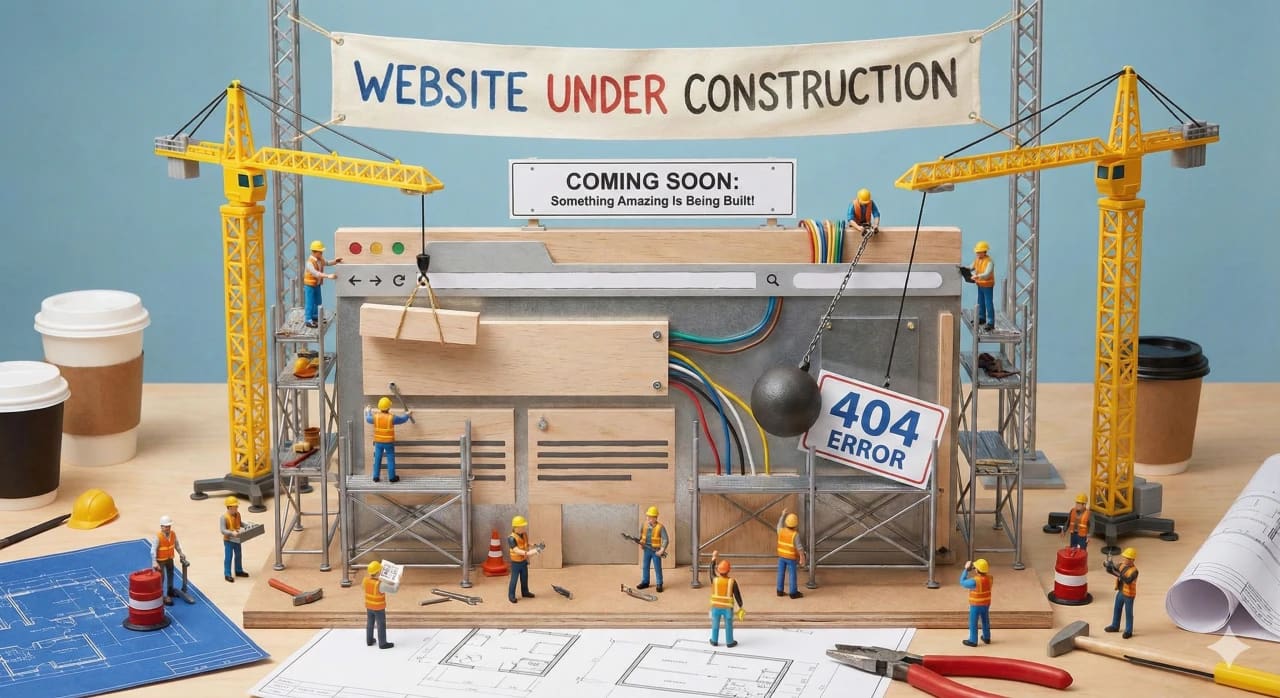 website under construction